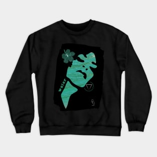 Divine Feminine Goddess of Water Crewneck Sweatshirt